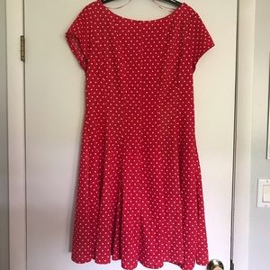Red Polka Dot Dress